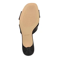 Merlana Kitten Heel Slip-on Dress Sandals