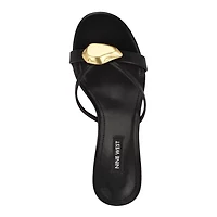 Ernise Slip-on Stiletto Heel Dress Sandals