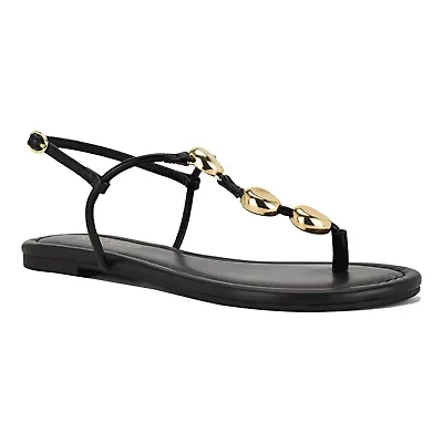 Bello Round Toe Casual Flat Sandals