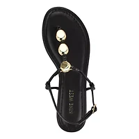Bello Round Toe Casual Flat Sandals