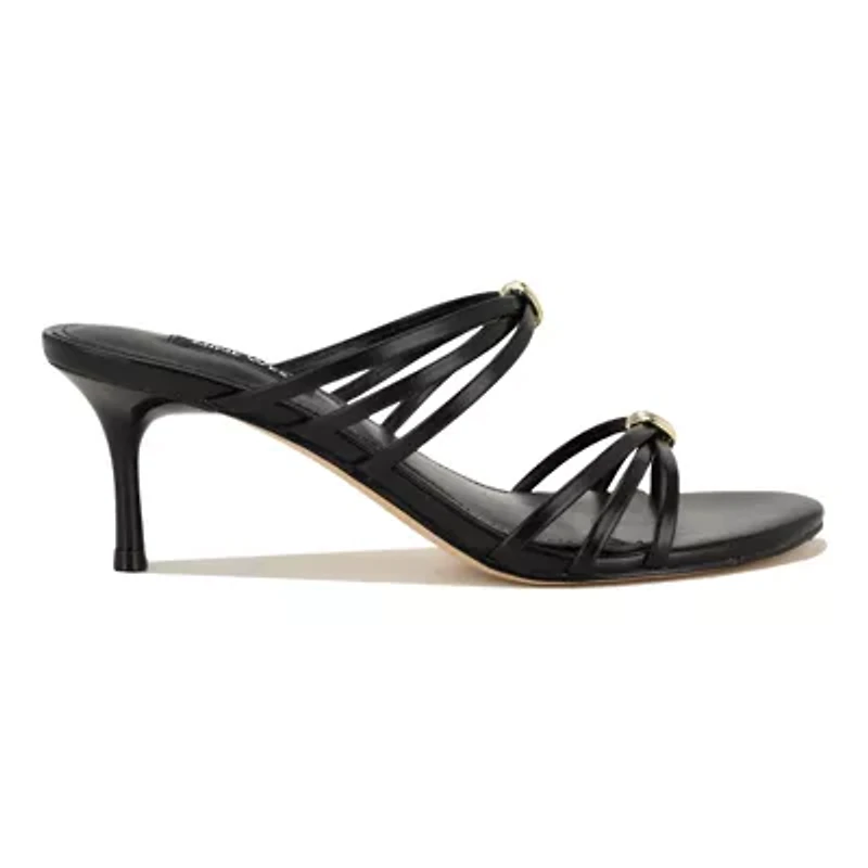 Grece Slip-on Round Toe Strappy Dress Sandals