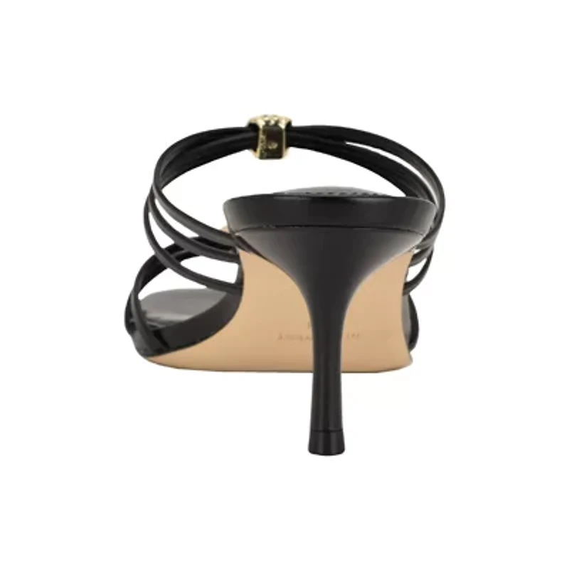 Grece Slip-on Round Toe Strappy Dress Sandals