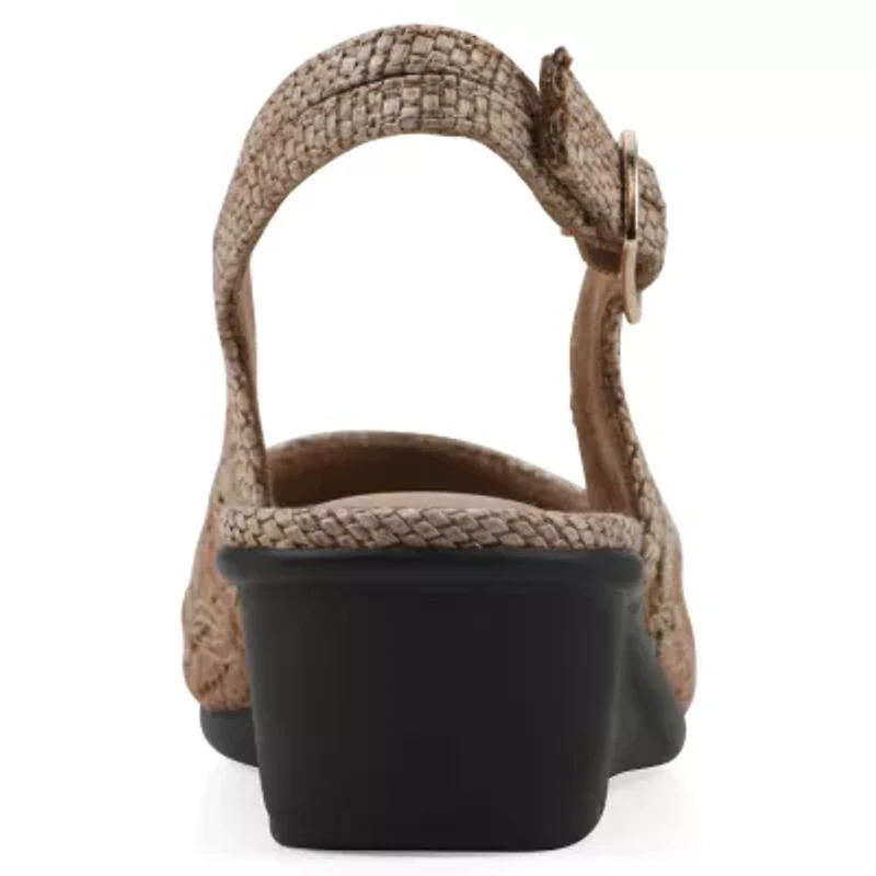 Boris Slingback Wedge - Wide Width
