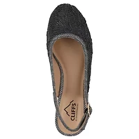 Boris Slingback Wedge - Wide Width