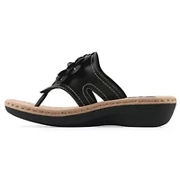 Cashlyn Floral Mini Wedge Sandal - Wide Width