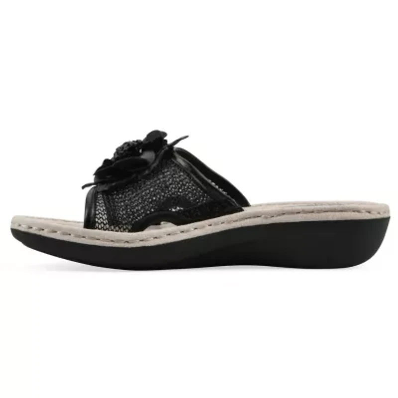 Chill Wedge Slide Sandal - Wide Width
