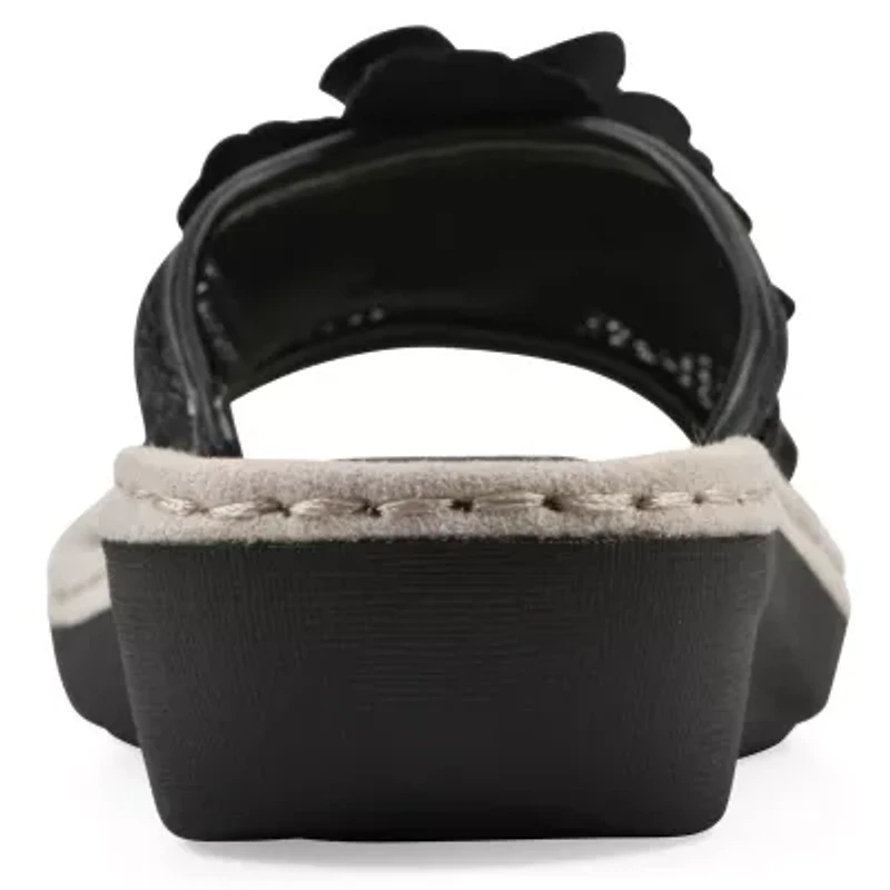 Chill Wedge Slide Sandal - Wide Width