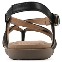 Frania Strappy Flat Sandal