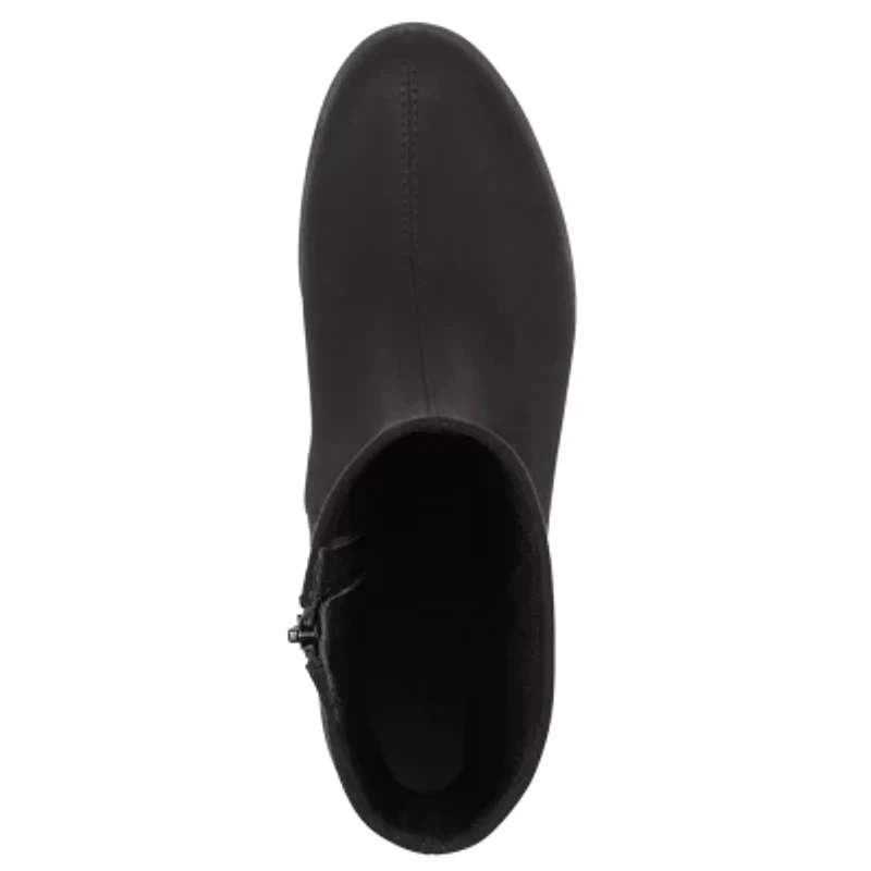 Huda Block Heel Bootie