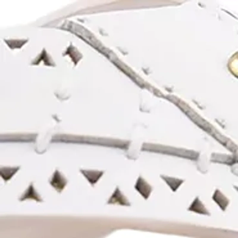 Seafish 3 Perforated Flip Flop Thong Sandals