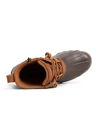 Saltwater  Lace Up Boots