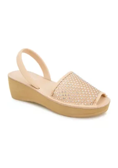 Fine Glass Mesh Sandals