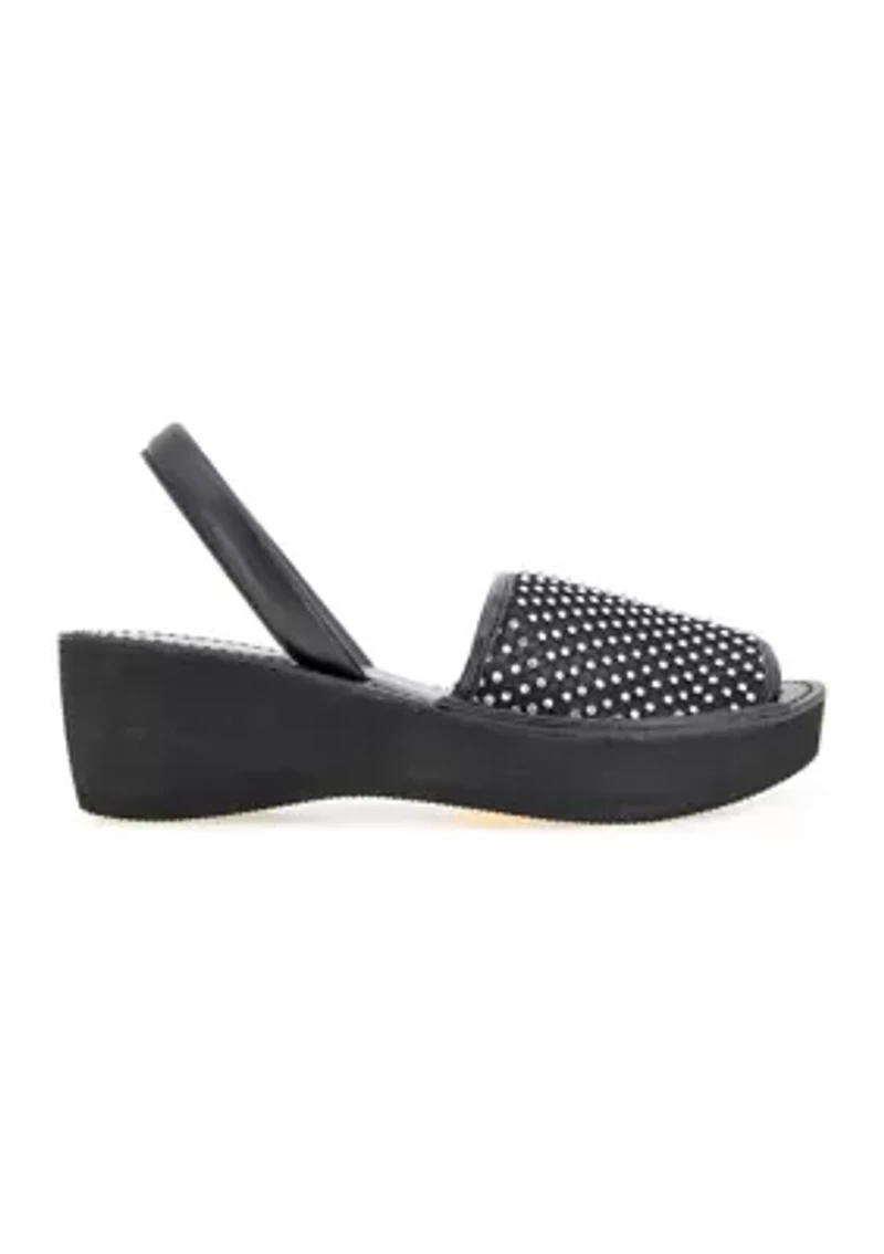 Fine Glass Mesh Sandals