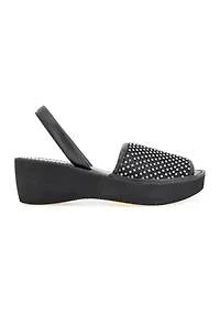 Fine Glass Mesh Sandals