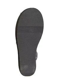 Fine Glass Mesh Sandals