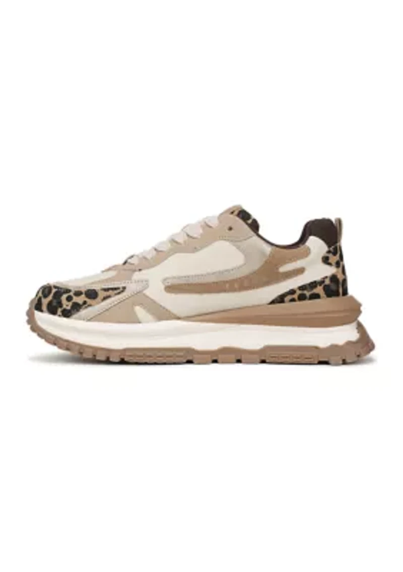 Leo Leopard Detail Sneakers