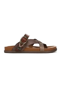 Lilac Buckle Sandals