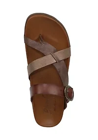 Lilac Buckle Sandals