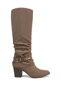 Carey Tall Buckle Boots