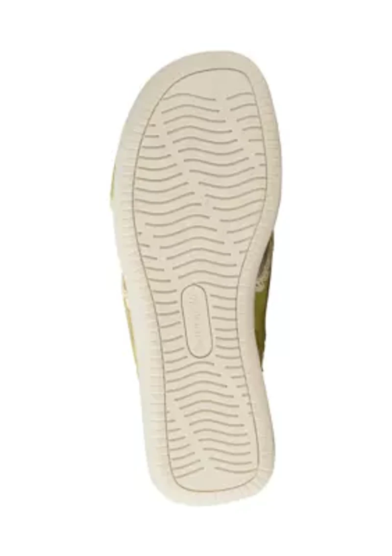 Dolinda Cross Strap Sandals