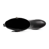 Harper Almond Toe Tall Shaft Casual Boots