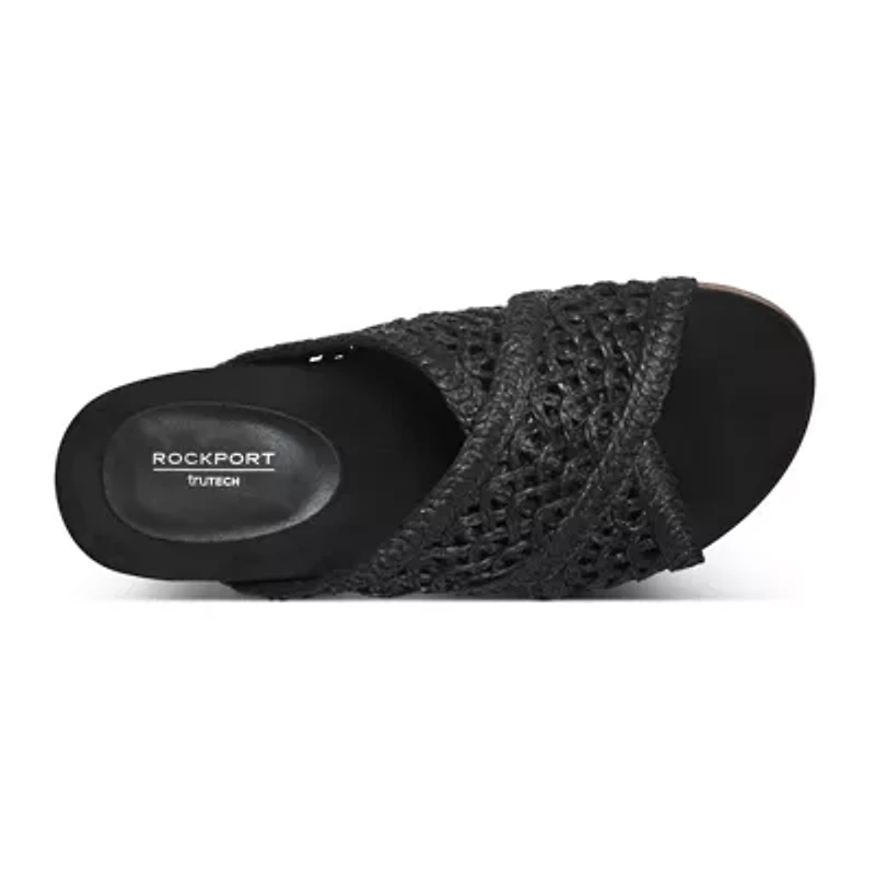 Zora Open Toe Slip-on Flat Casual Sandals