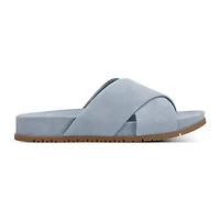 Leia Open Toe Casual Slip-on Flat Sandals