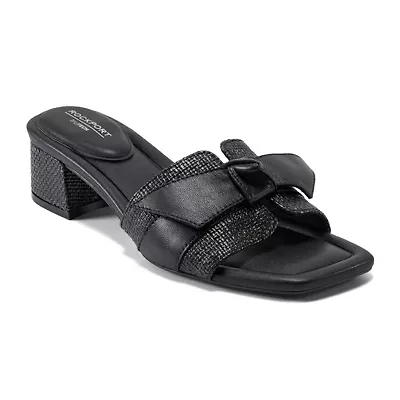Carsie Square Toe Slip-on Dress Sandals