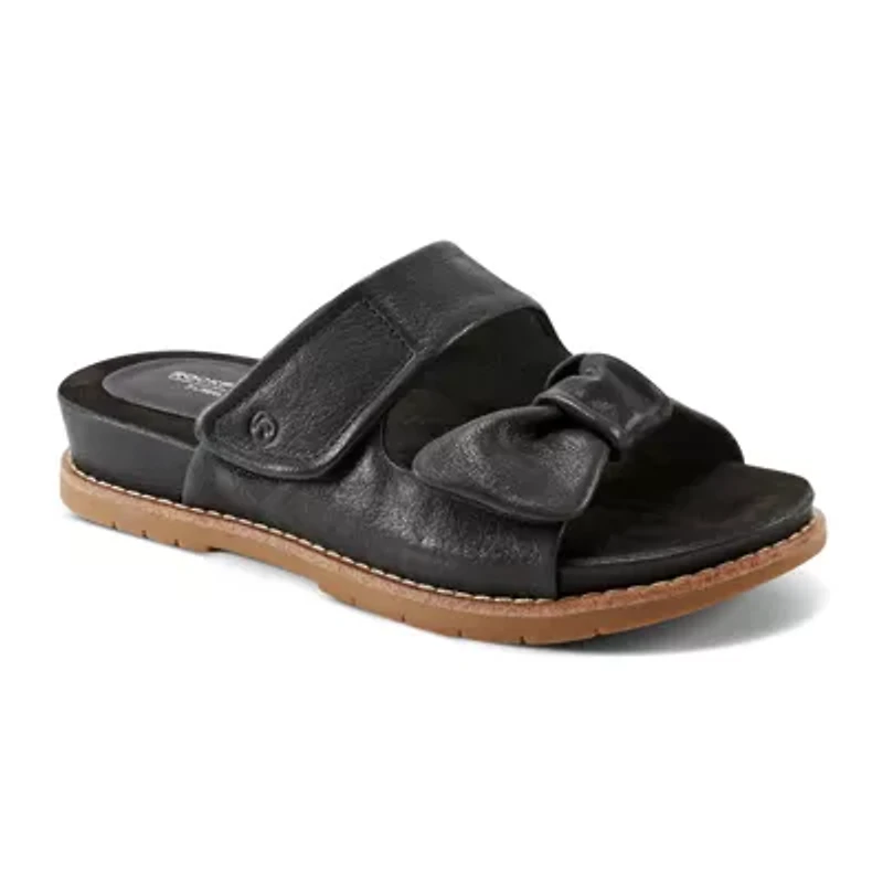 Zova Slip-on Open Toe Flat Casual Sandals