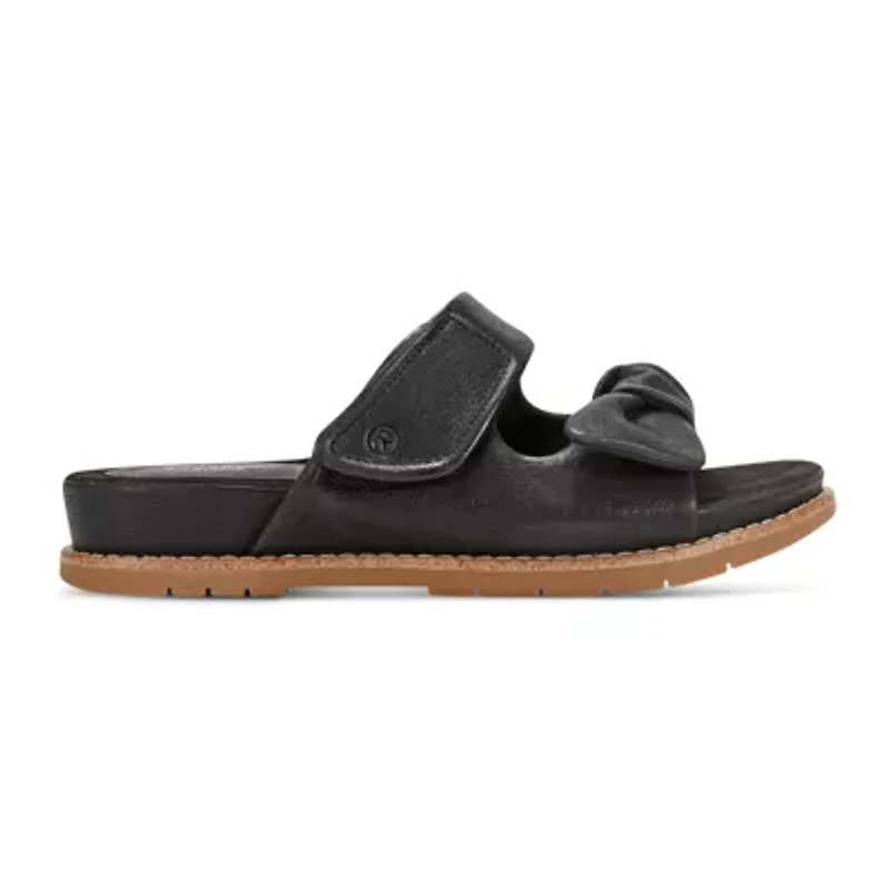 Zova Slip-on Open Toe Flat Casual Sandals