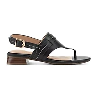 Ofera Low Block Heel Thong Slingback Sandals