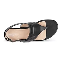 Ofera Low Block Heel Thong Slingback Sandals