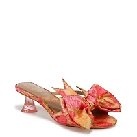 Natalina Kitten Heel Mule