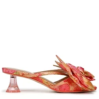 Natalina Kitten Heel Mule