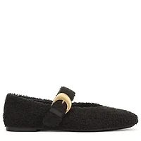 Bella Plush Mary Jane Flats