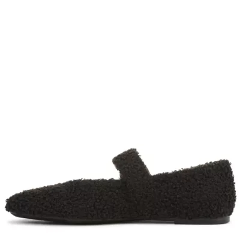 Bella Plush Mary Jane Flats