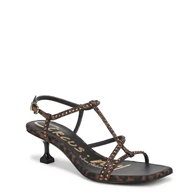 Jaida Glitz Kitten Heel Sandal