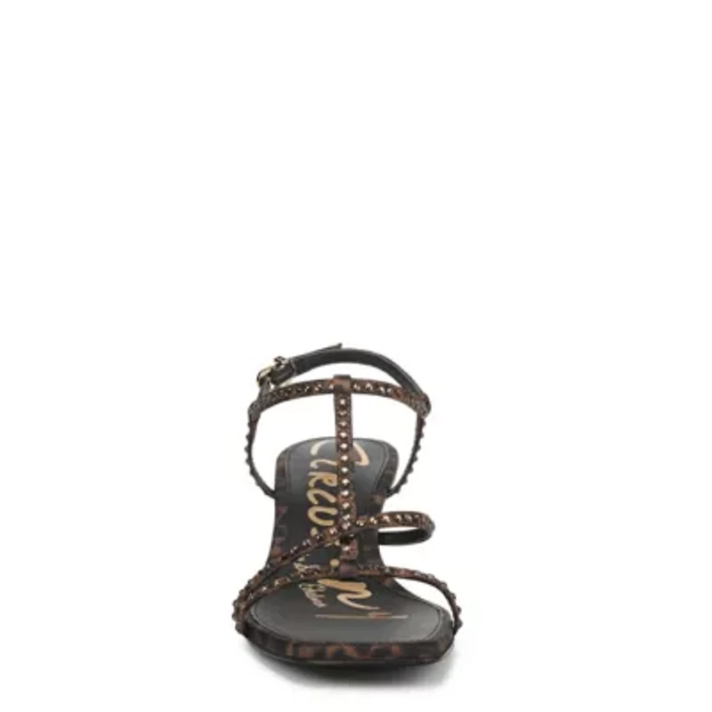 Jaida Glitz Kitten Heel Sandal