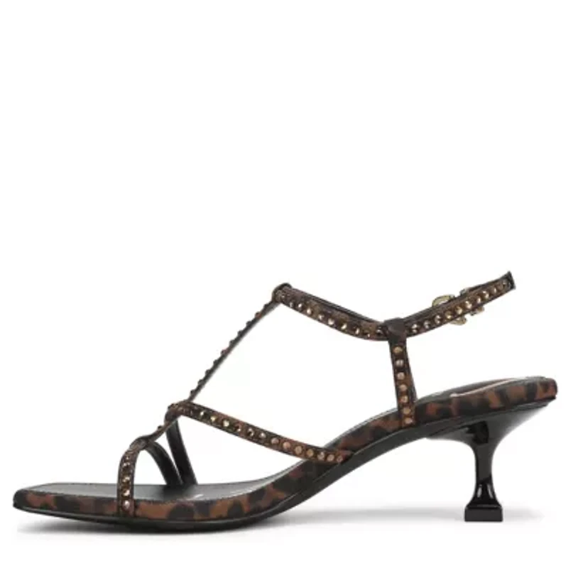 Jaida Glitz Kitten Heel Sandal