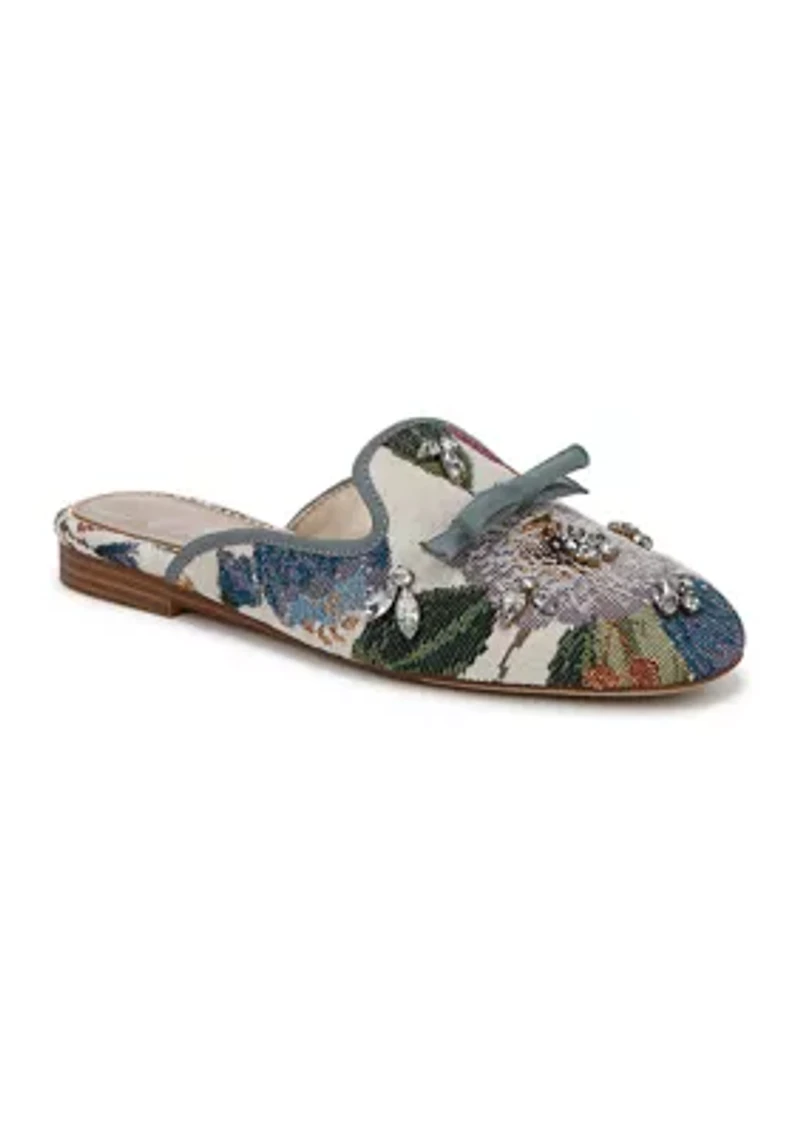 Trish Jewel Slip On Mule
