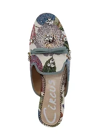 Trish Jewel Slip On Mule
