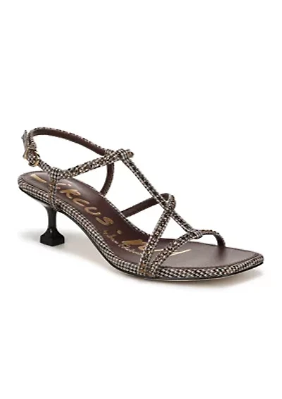 Jaida Strappy Kitten Heel Sandals