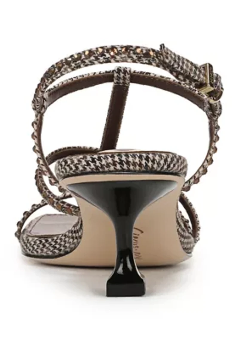 Jaida Strappy Kitten Heel Sandals