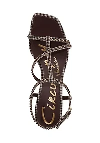 Jaida Strappy Kitten Heel Sandals