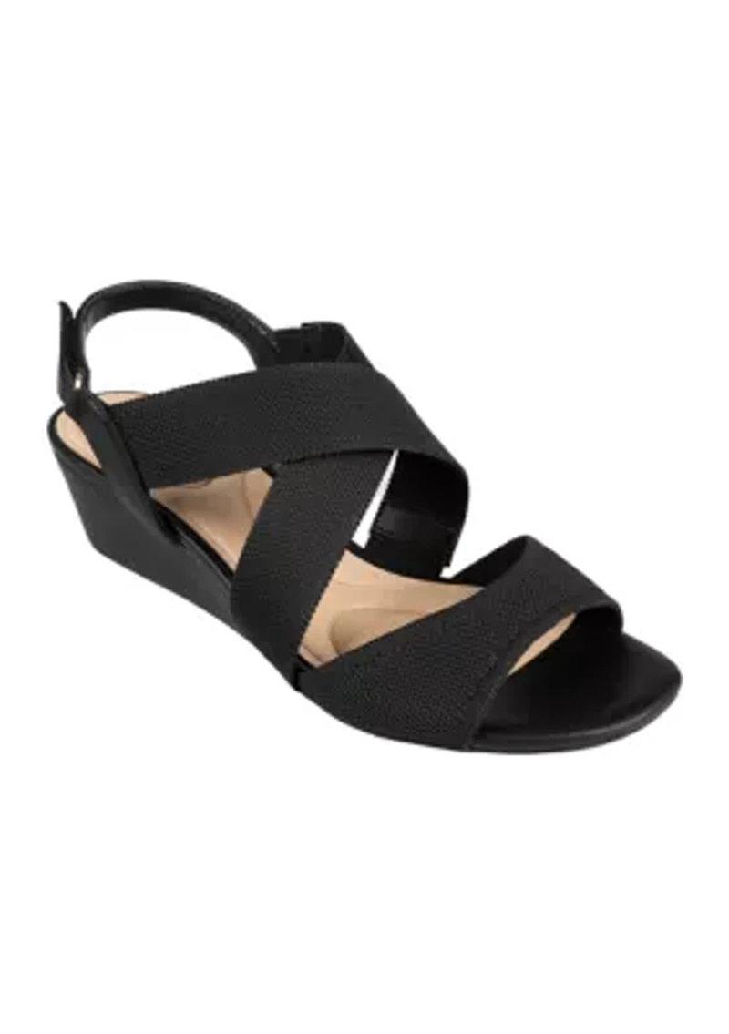 Farrah Wedge Sandals