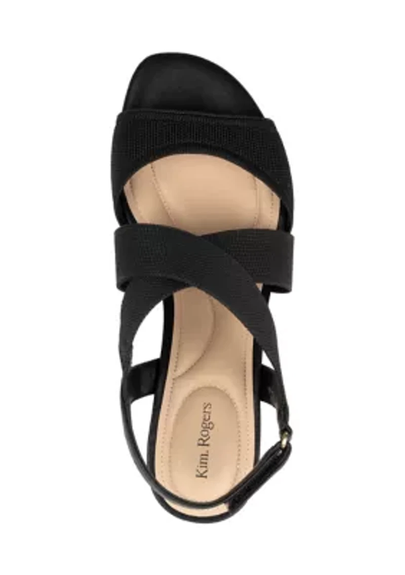 Farrah Wedge Sandals