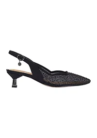 Aleksa Slingback Kitten Heels