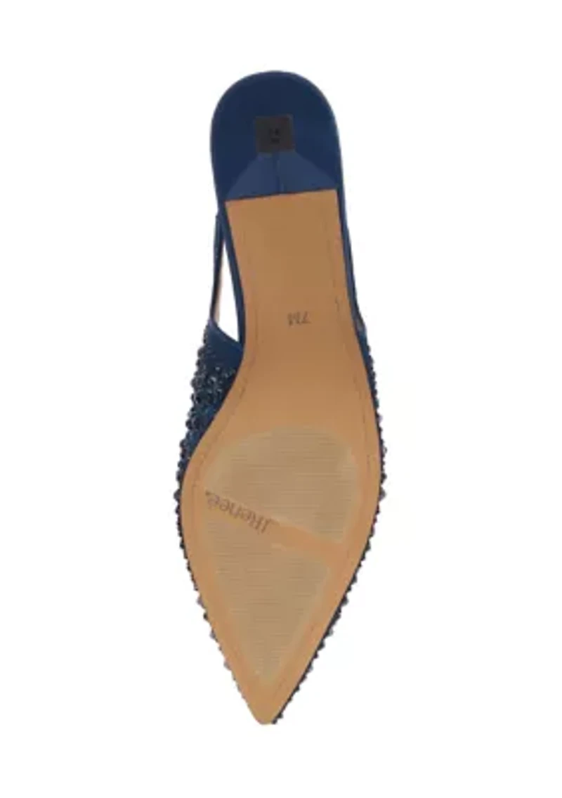 Tressa Sling Backs Kitten Heel