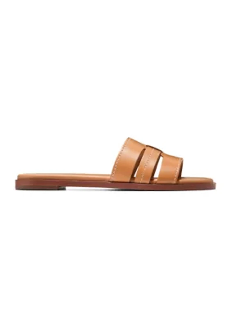 Flynn Slotted Slide Sandals