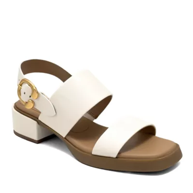 Dove Low Heeled Sandal